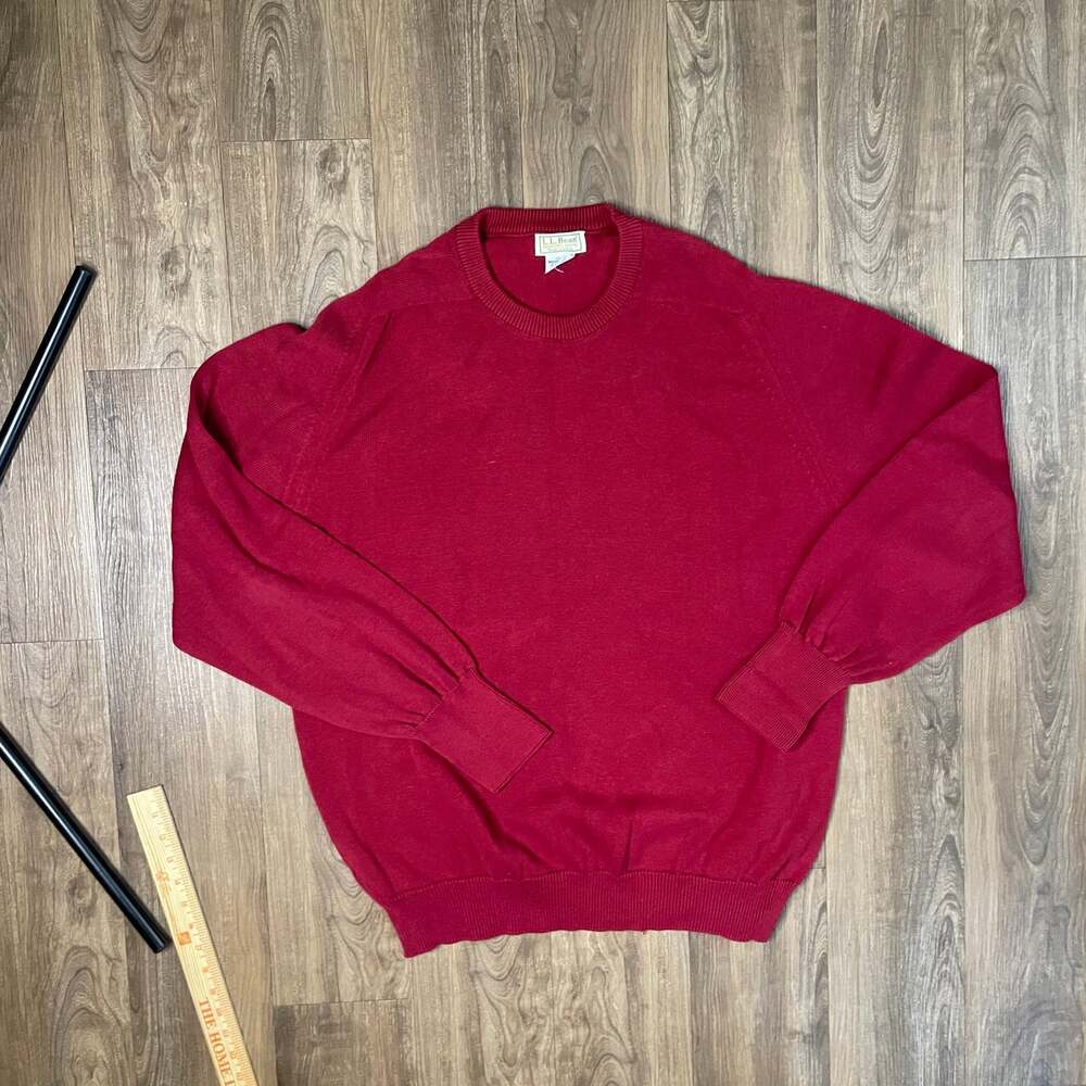 Vintage USA L.L. Bean Crew Neck Cotton Sweater